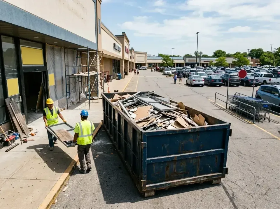 retail-store-renovation-debris-003 — frequently asked questions, Roll-off Dumpster Rentals in Rockingham, NC
